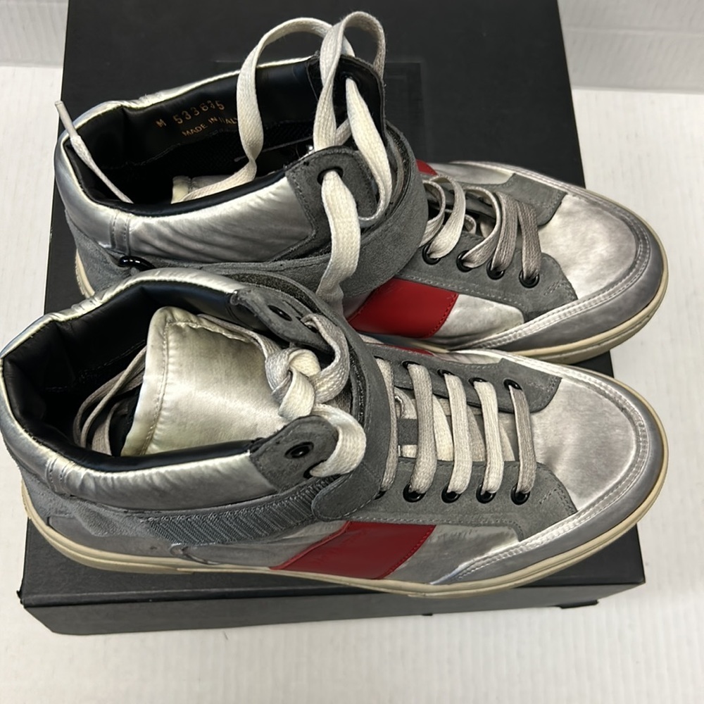 Saint Laurent Max Age Velcro sneakers - Picture 6 of 7